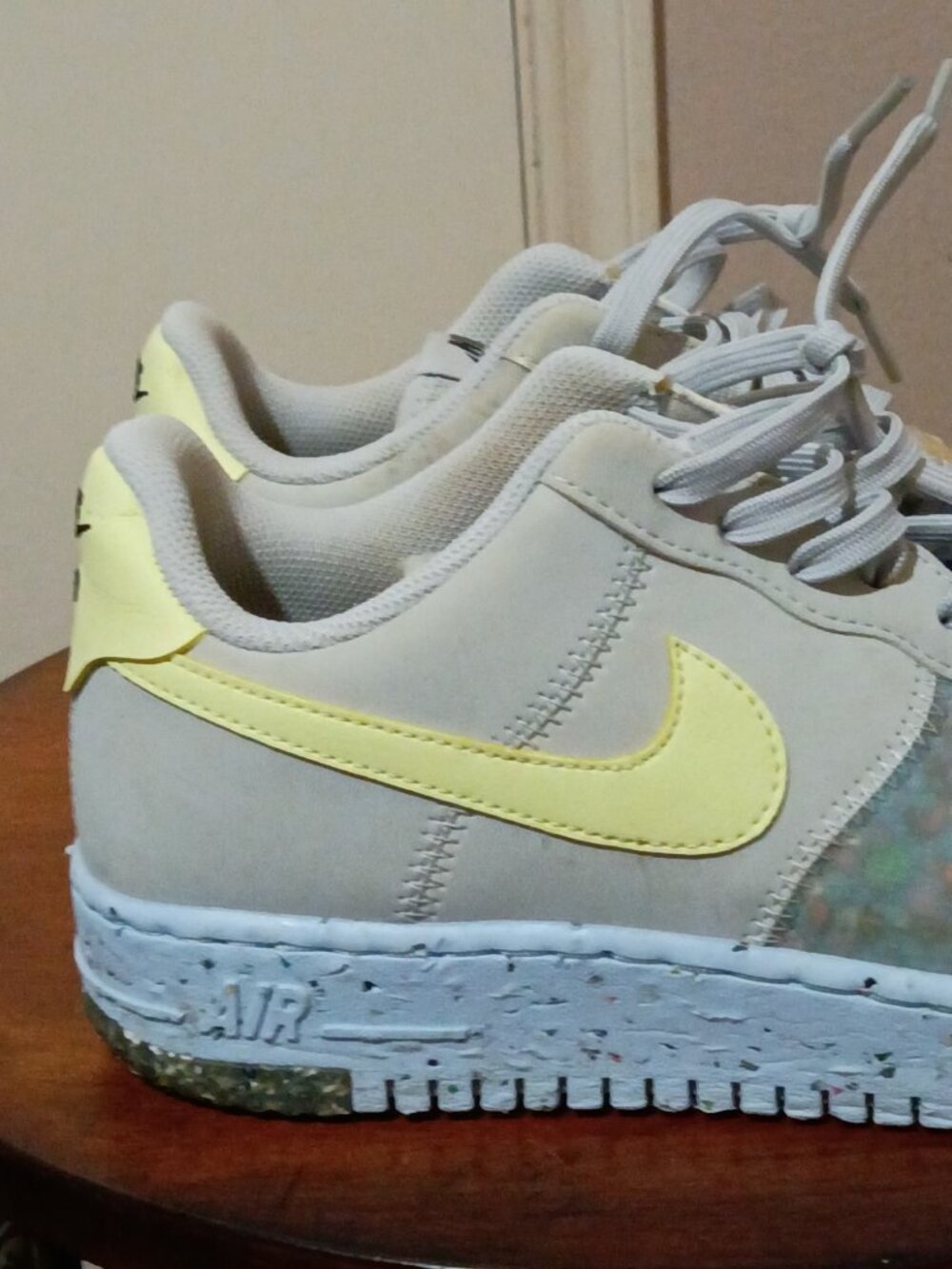 Nike CT1986-001 Air Force 1 Crater Pure Platinum Women’s Sneakers Shoes Size 8 - Picture 4 of 14
